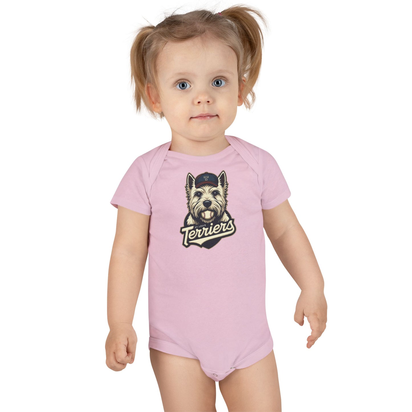 St. Louis Terriers / Baby Baseball Onesie
