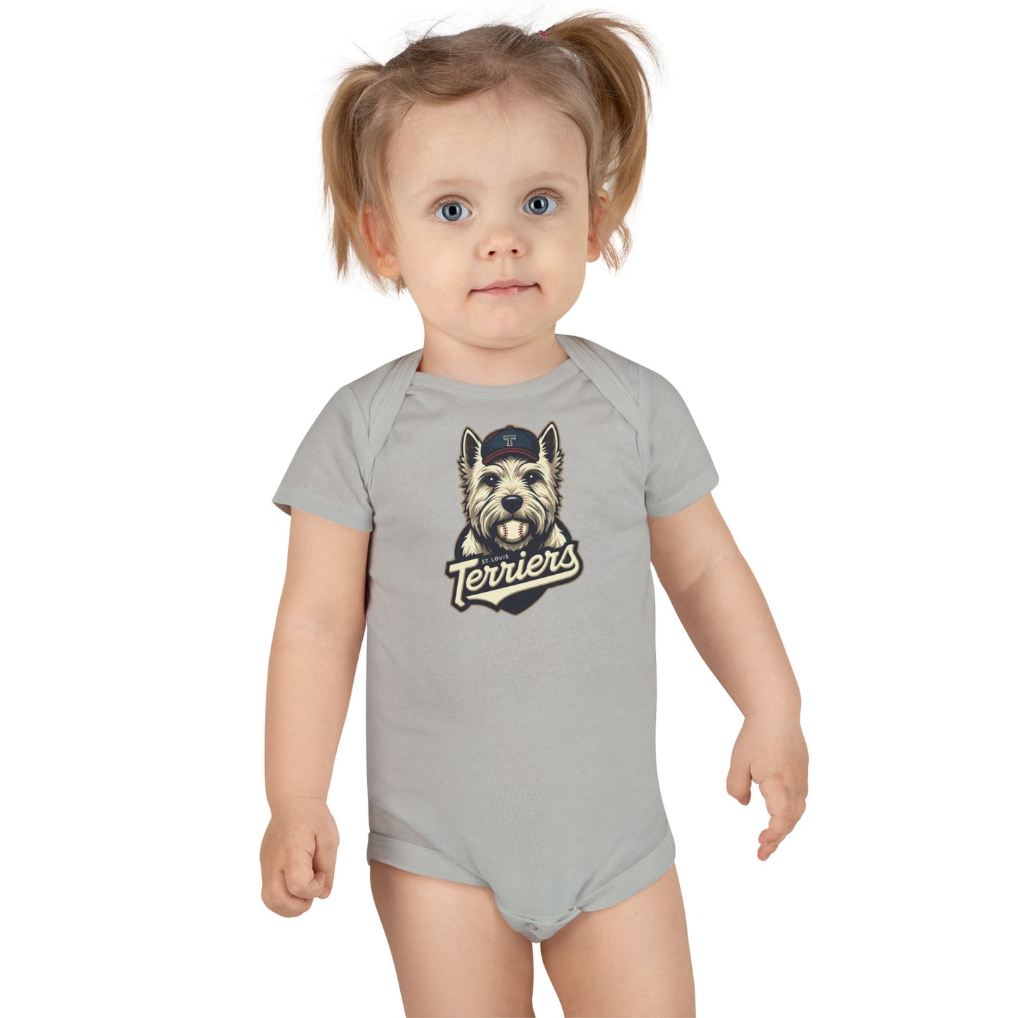 St. Louis Terriers / Baby Baseball Onesie