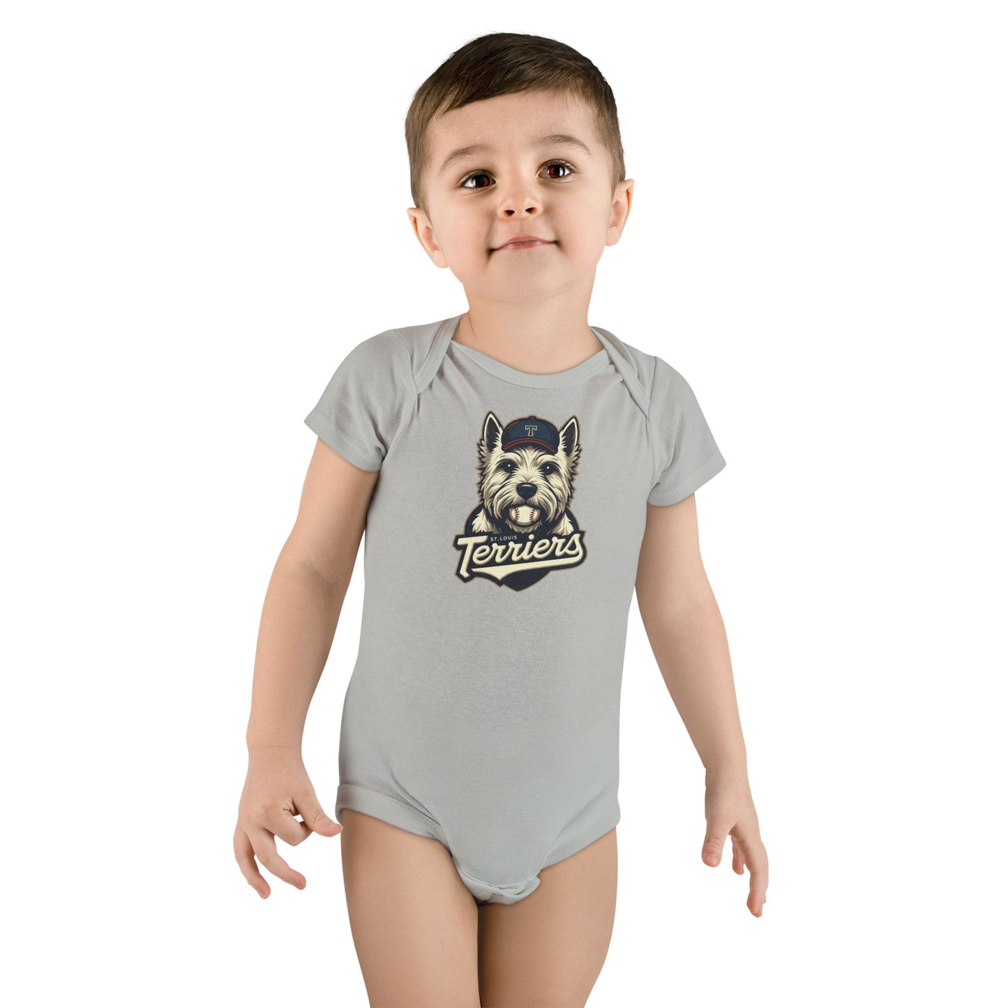 St. Louis Terriers / Baby Baseball Onesie