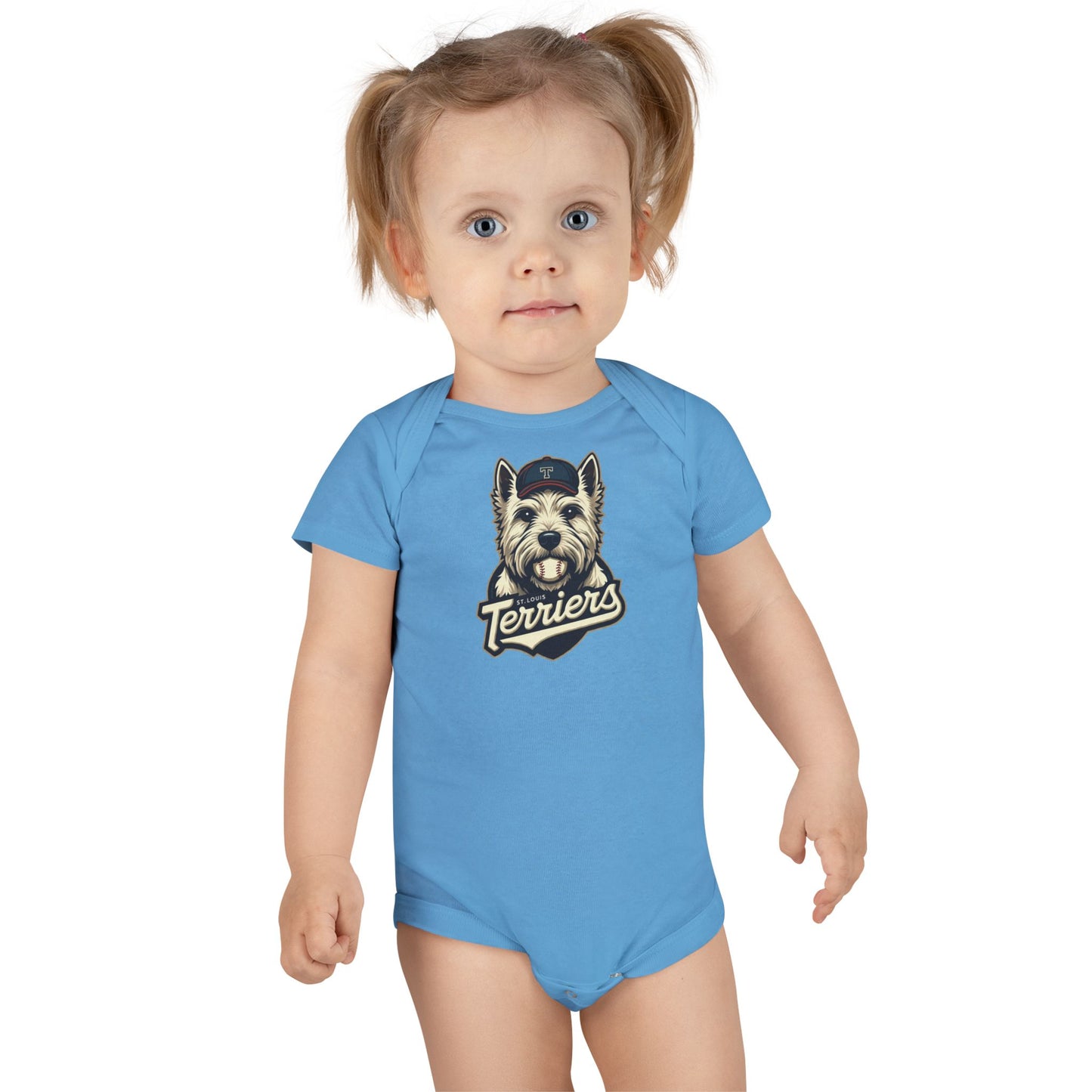 St. Louis Terriers / Baby Baseball Onesie