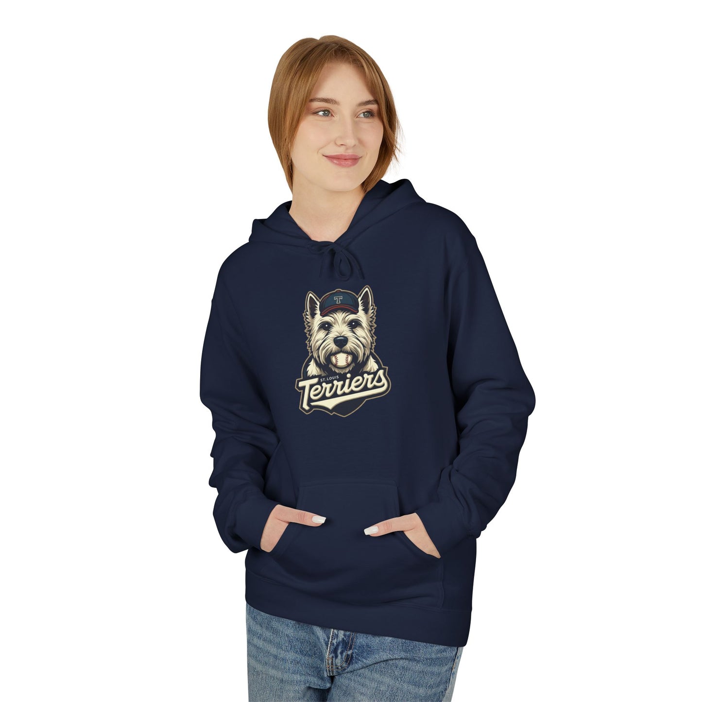 St. Louis Terriers / Unisex Baseball Hoodie