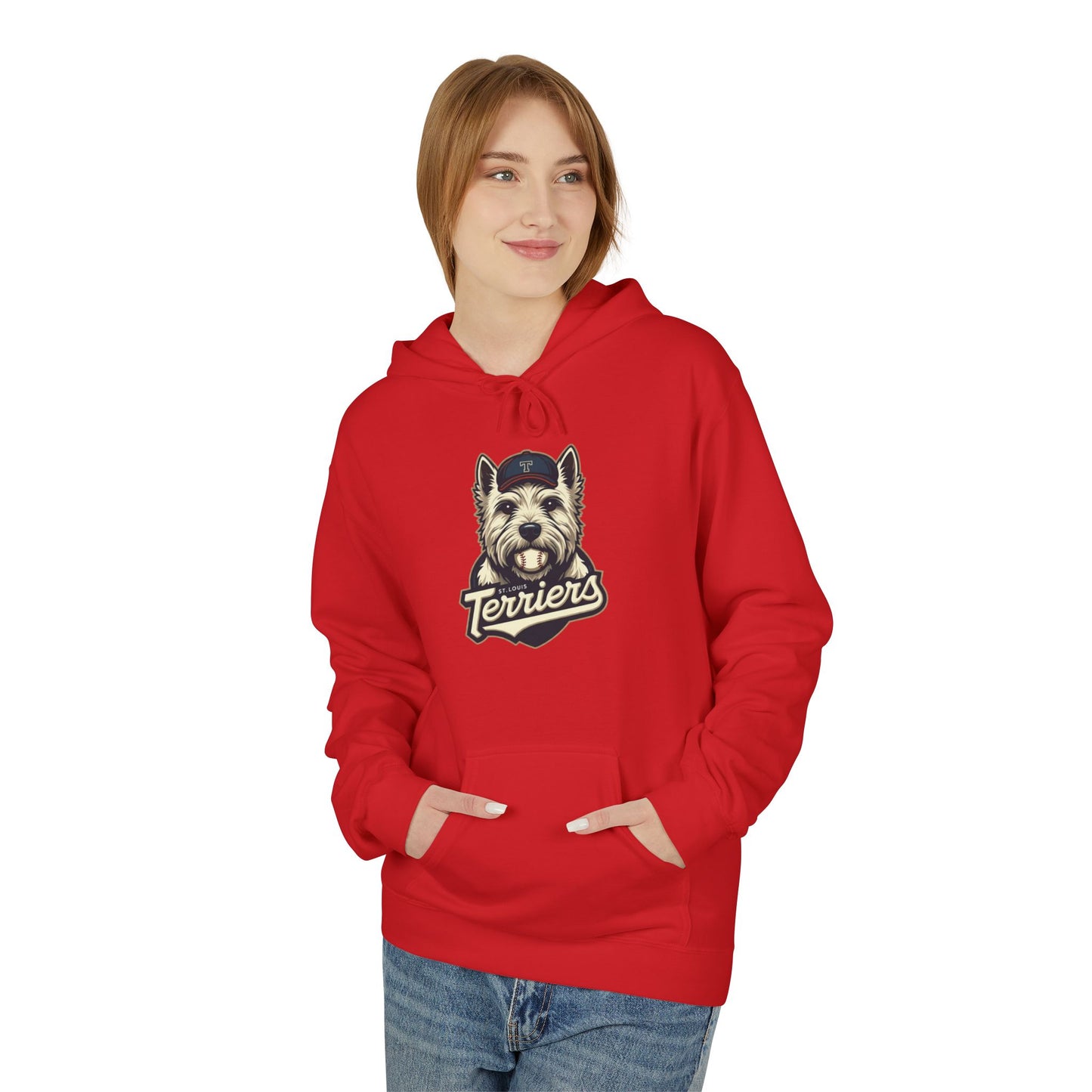 St. Louis Terriers / Unisex Baseball Hoodie