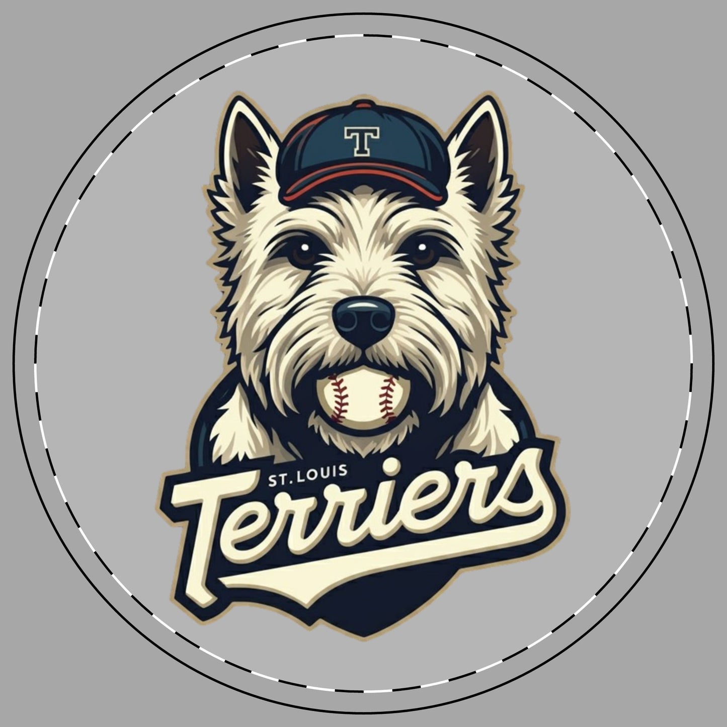 St. Louis Terriers / Ceramic Coaster